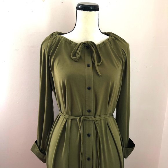 NWT Proenza Schouler White Label matte jersey midi dress - Picture 7 of 10